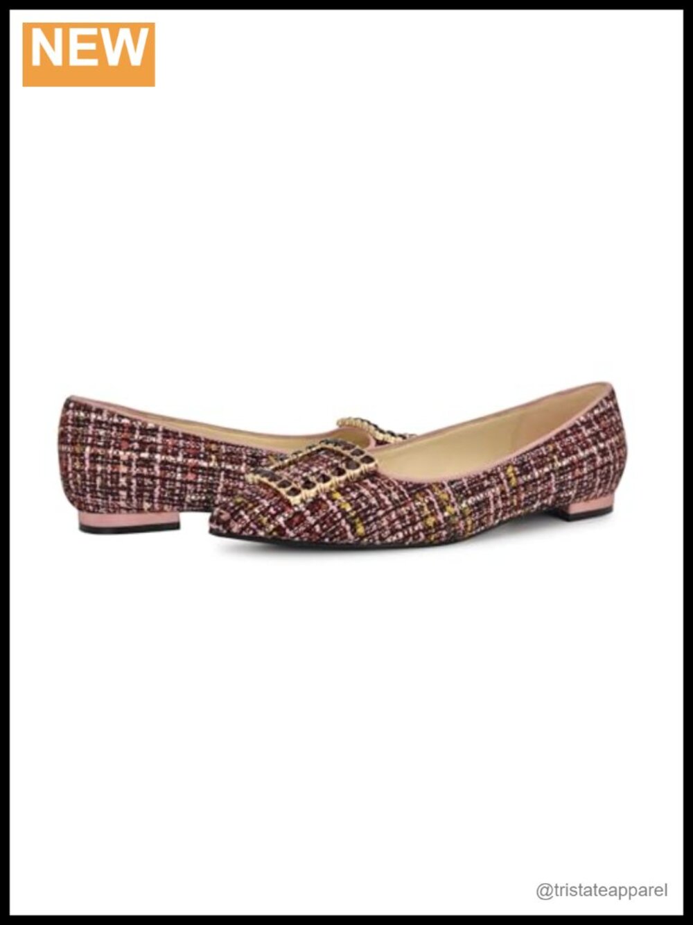 Nine West Jesikes Pointy Toe Slip-On Dress Flats